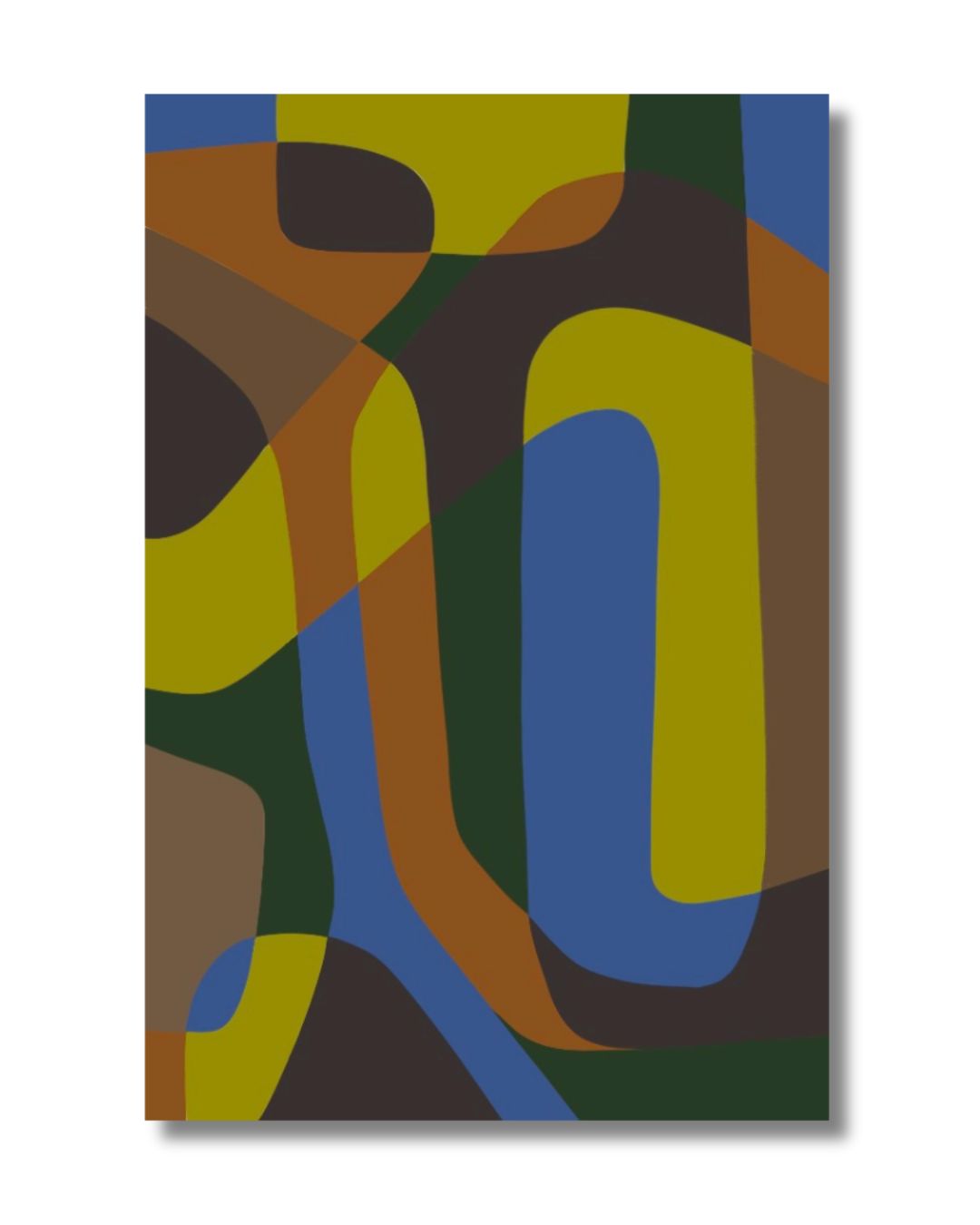 Mid Mod Underfoot - 2' x 3' Area Rug | Low Current