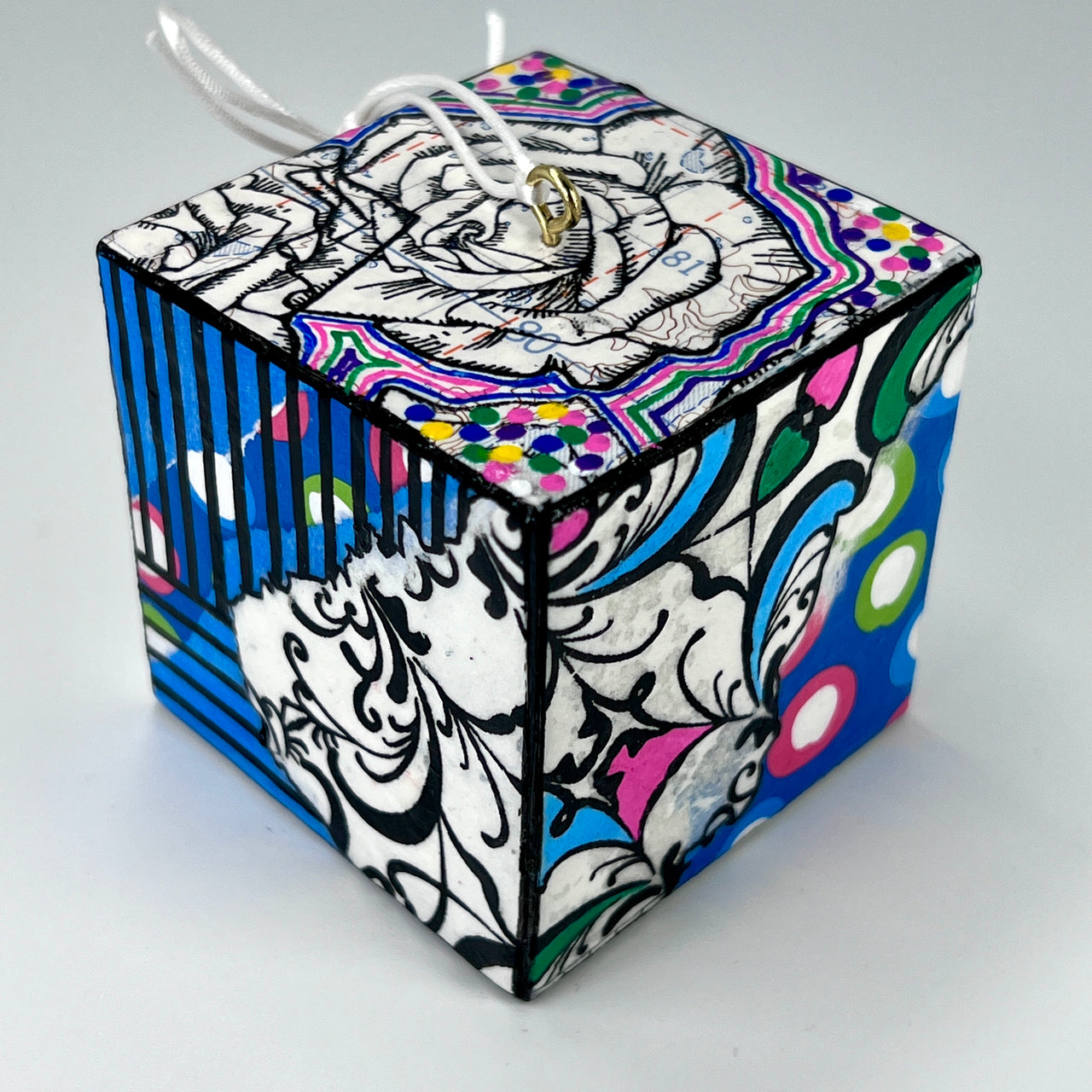 #12 - 3D Cube Art - 2.25" cube