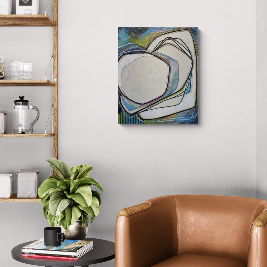 Contours Of Calm - 20x24