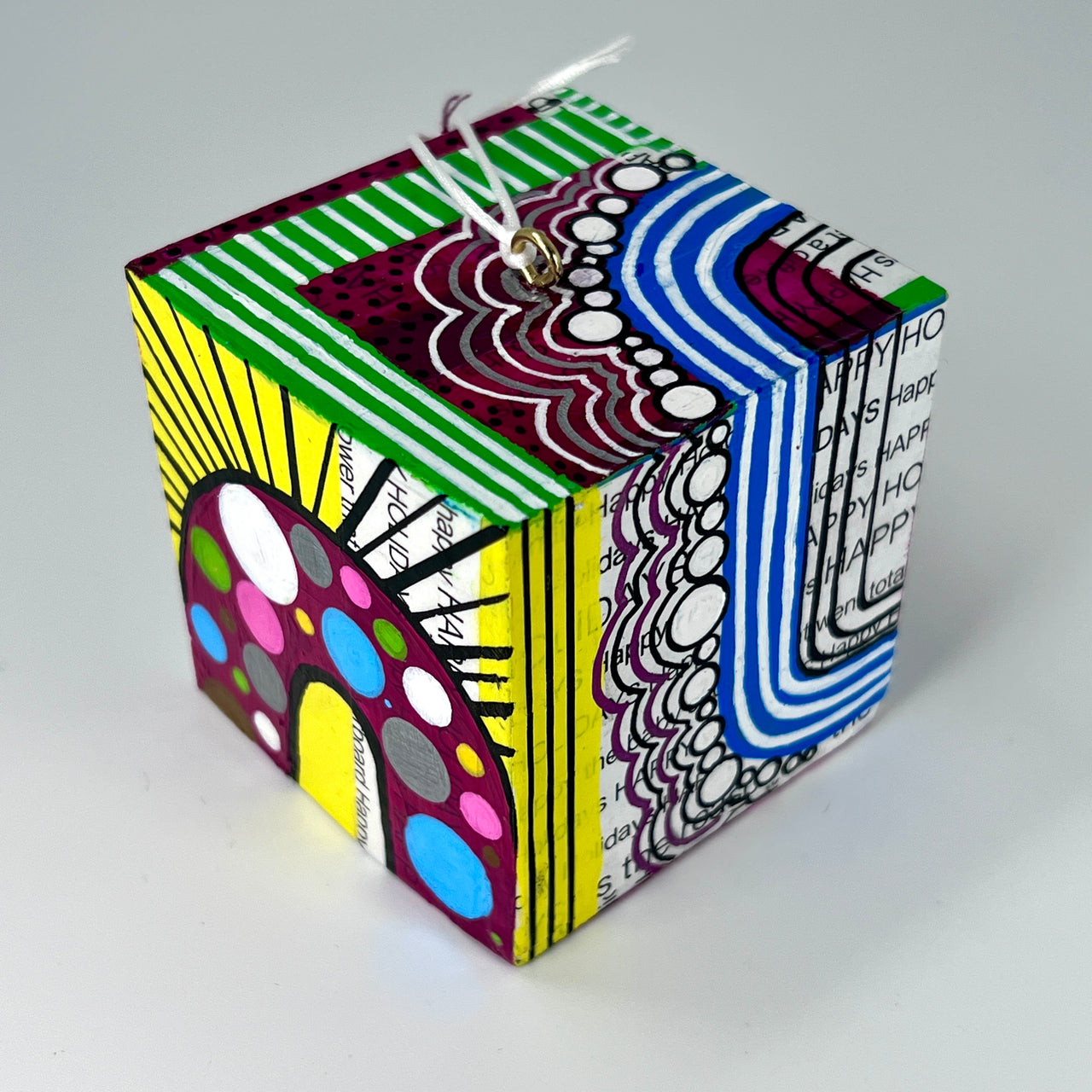 #26 - 3D Cube Art - 2.25" cube