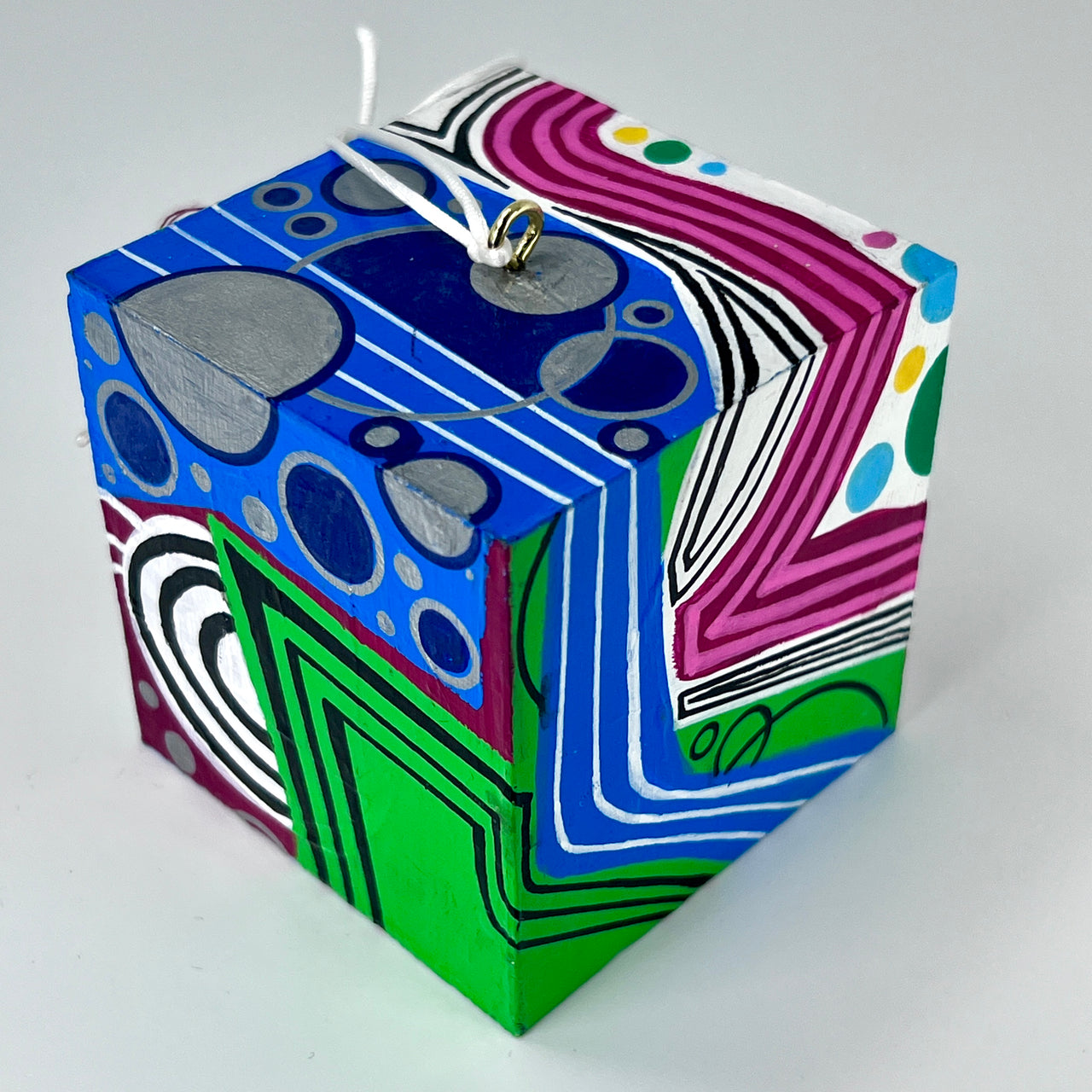 #21 - 3D Cube Art - 2.25" cube