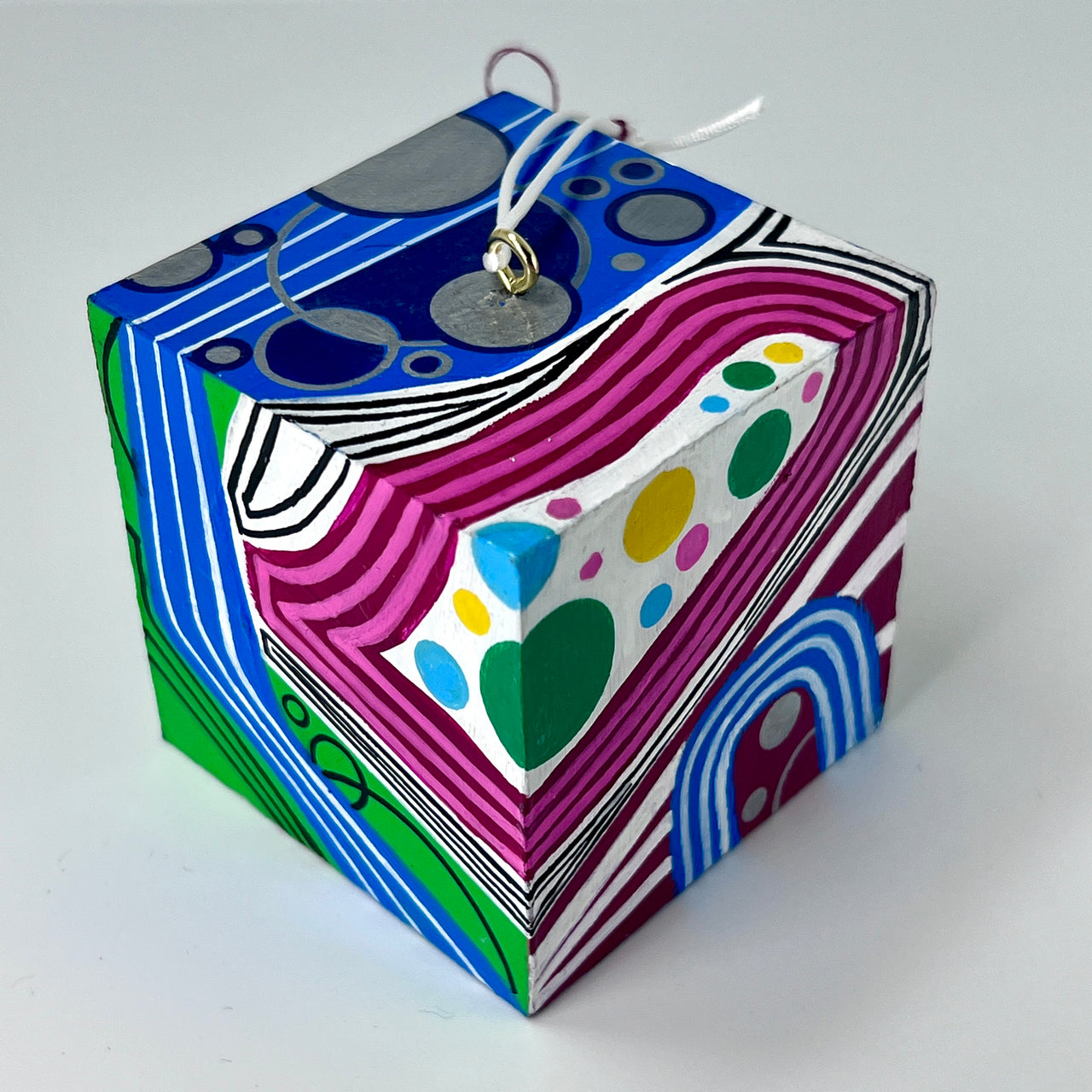 #21 - 3D Cube Art - 2.25" cube