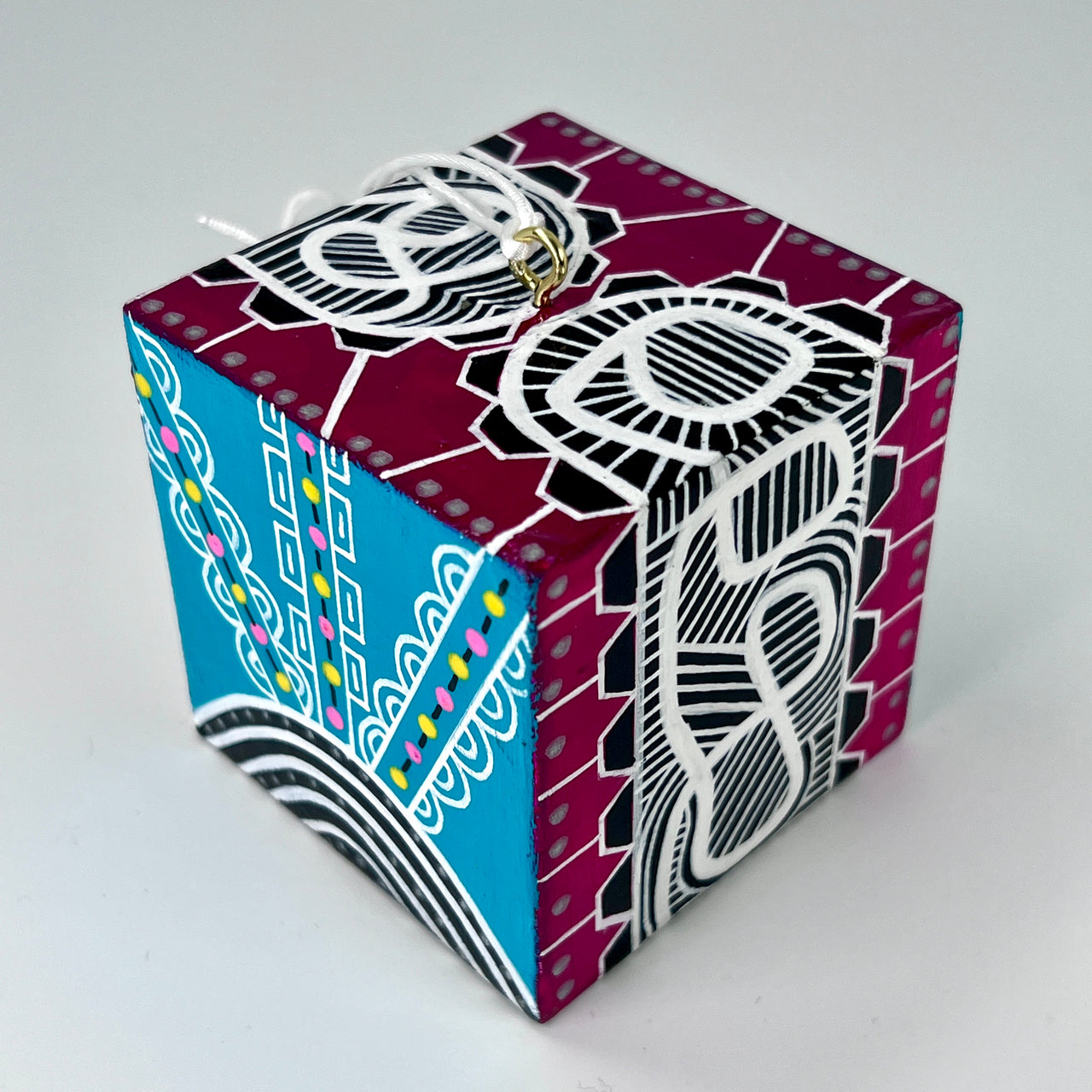 #23 - 3D Cube Art - 2.25" cube