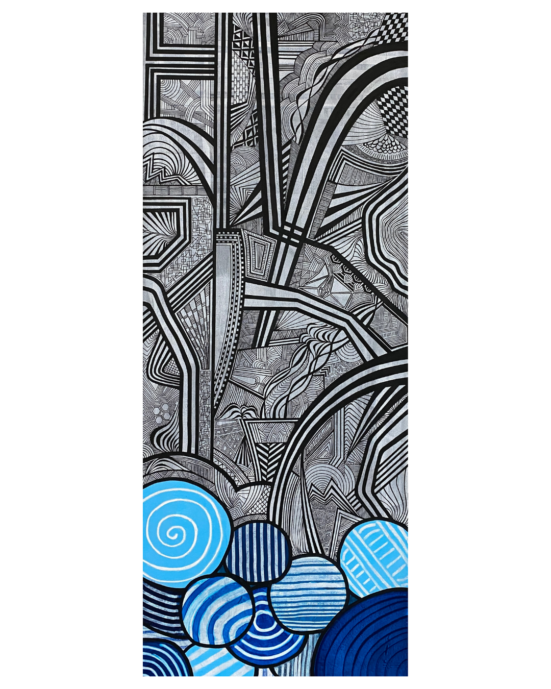 Hyperfocus Numbered Limited Edition Prints, 24" x 60"