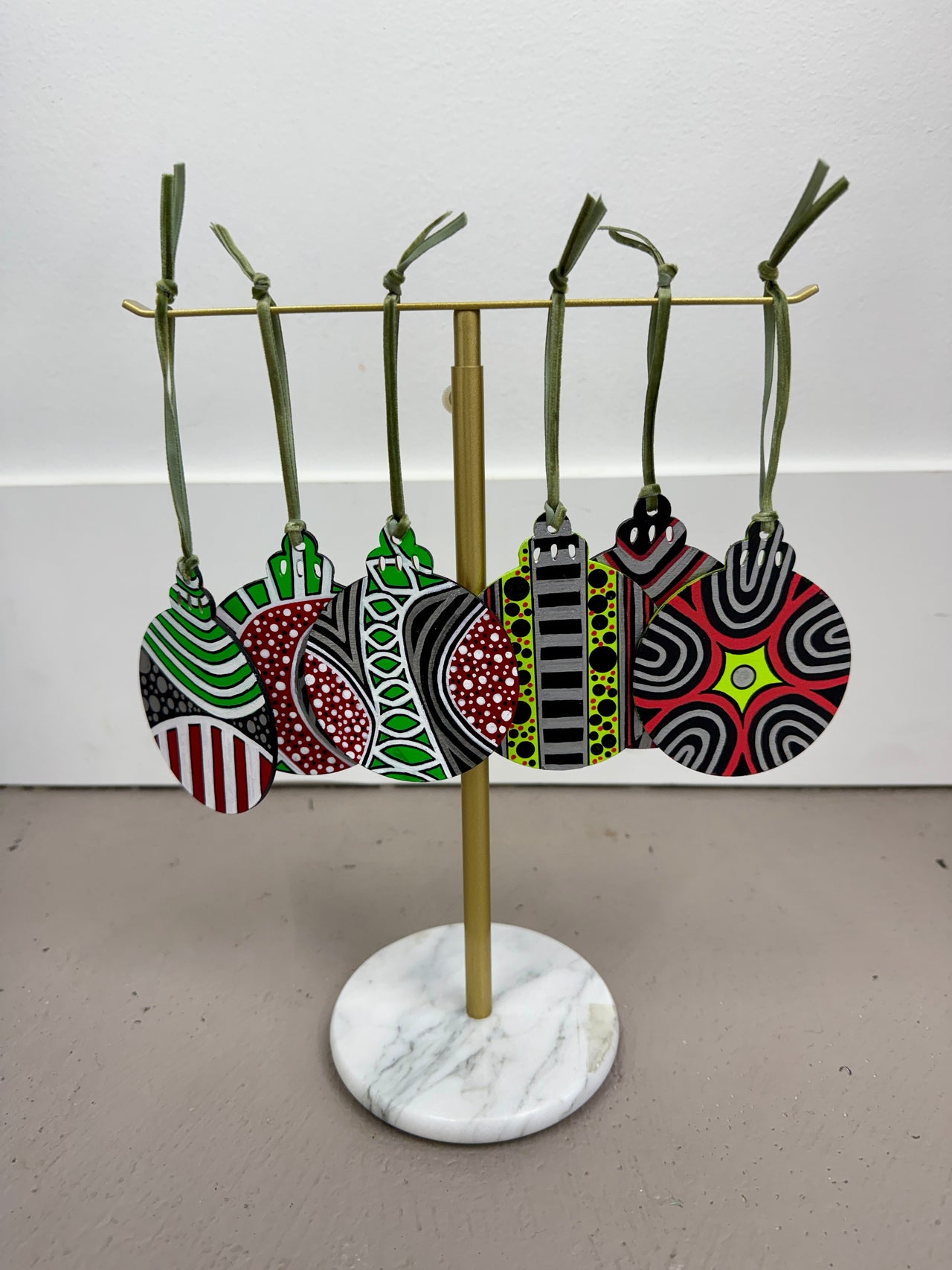 Small Hand Painted Ornament