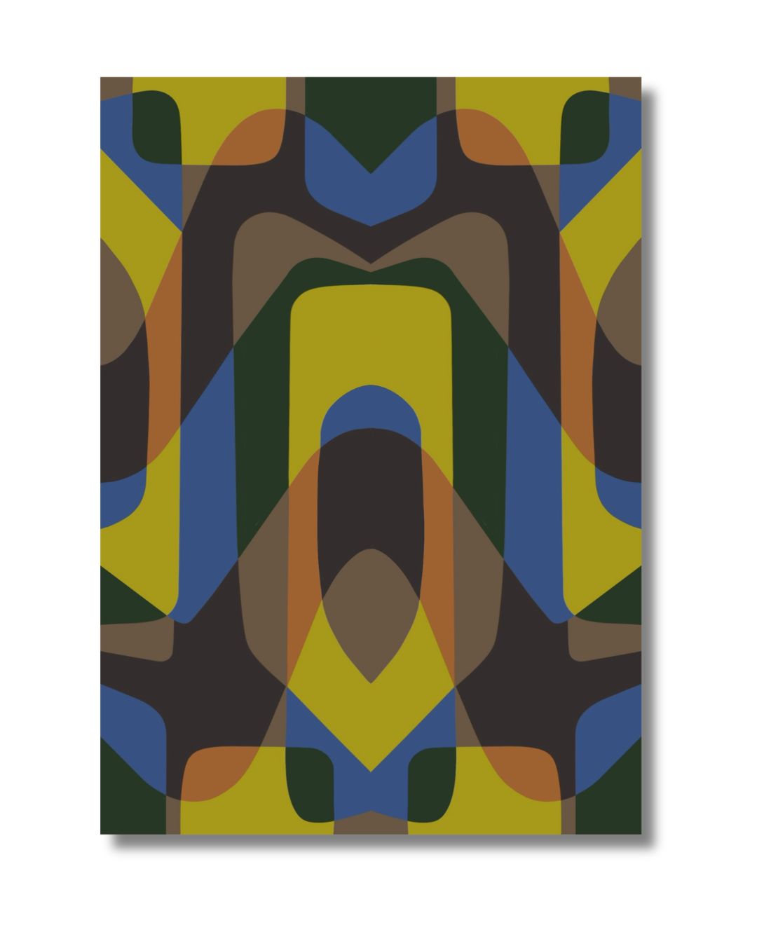 Mid Mod Underfoot - 5' x 7' Area Rug | Low Current