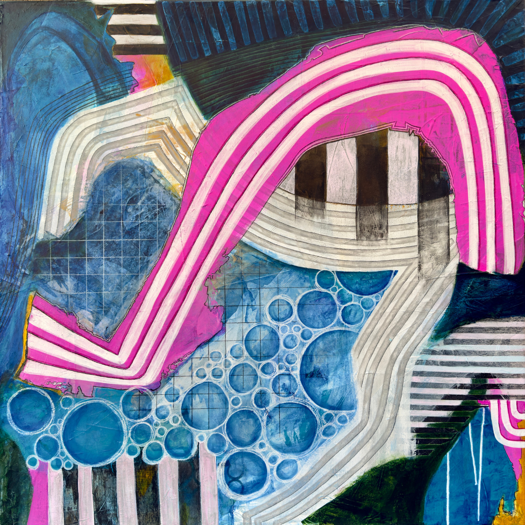 Somewhere Over The Rainbow - 30" x 30"