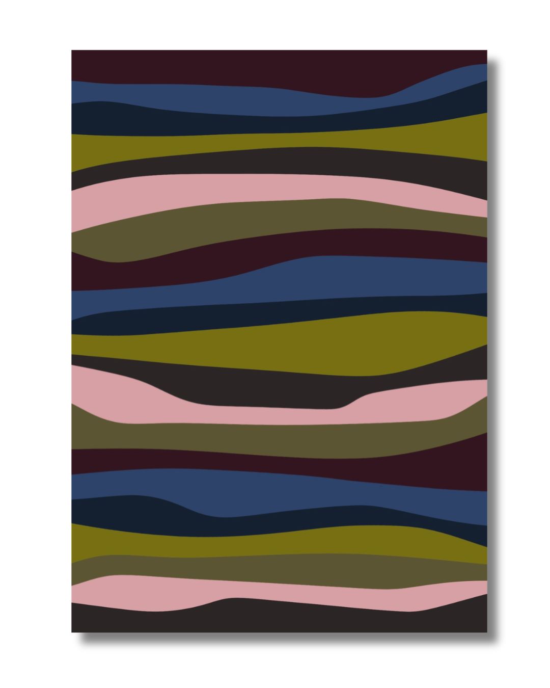 Prairie Reflections Underfoot - 5' x 7' Area Rug | Wild Rose