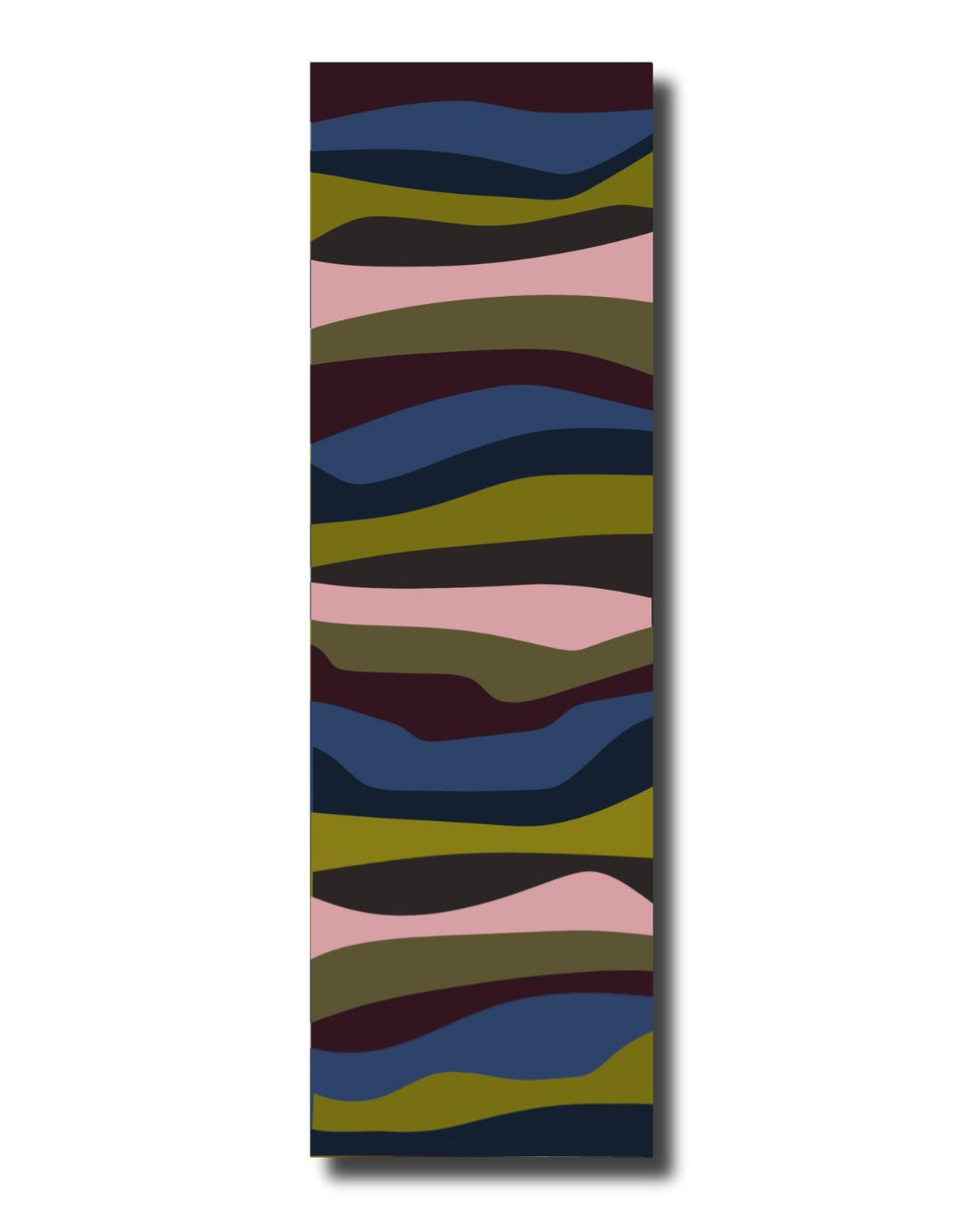 Prairie Reflections Underfoot - 2.5' x 8' Area Rug | Wild Rose